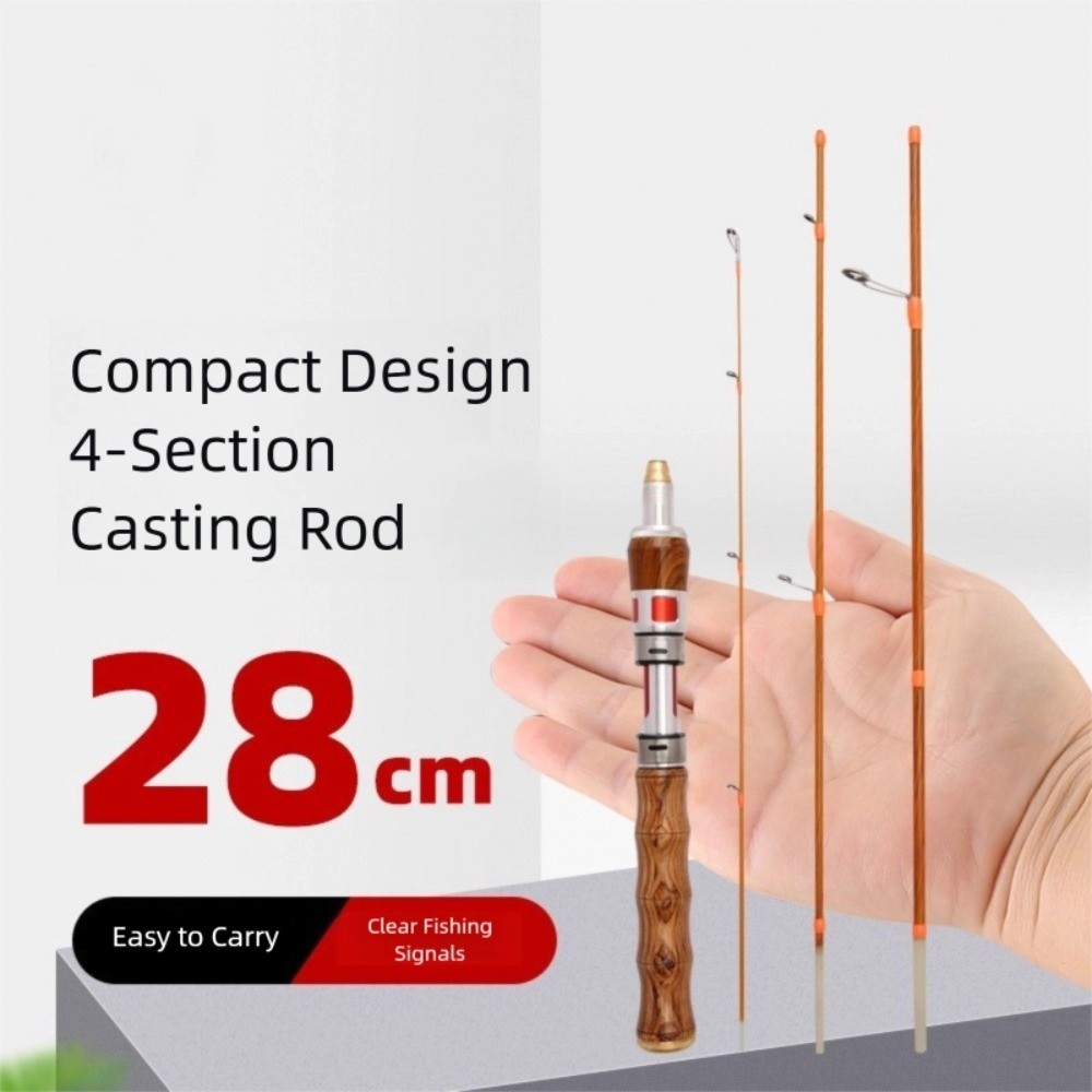 4-teilige Spinnrute UL Power C – Fishing Rod Carbon Fiber Bewertung und Preis