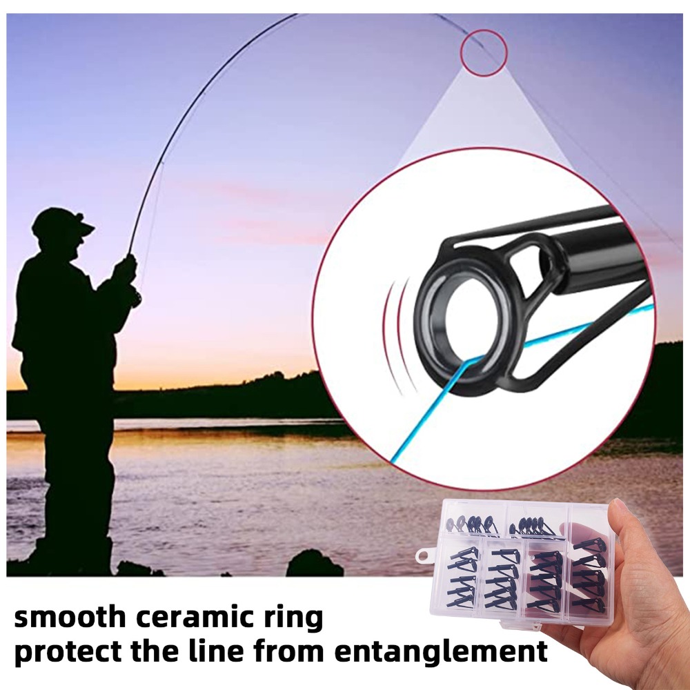 30-teiliges Edelstahl-Angelrut – Fishing Rod Tip Replacement Bewertung und Preis