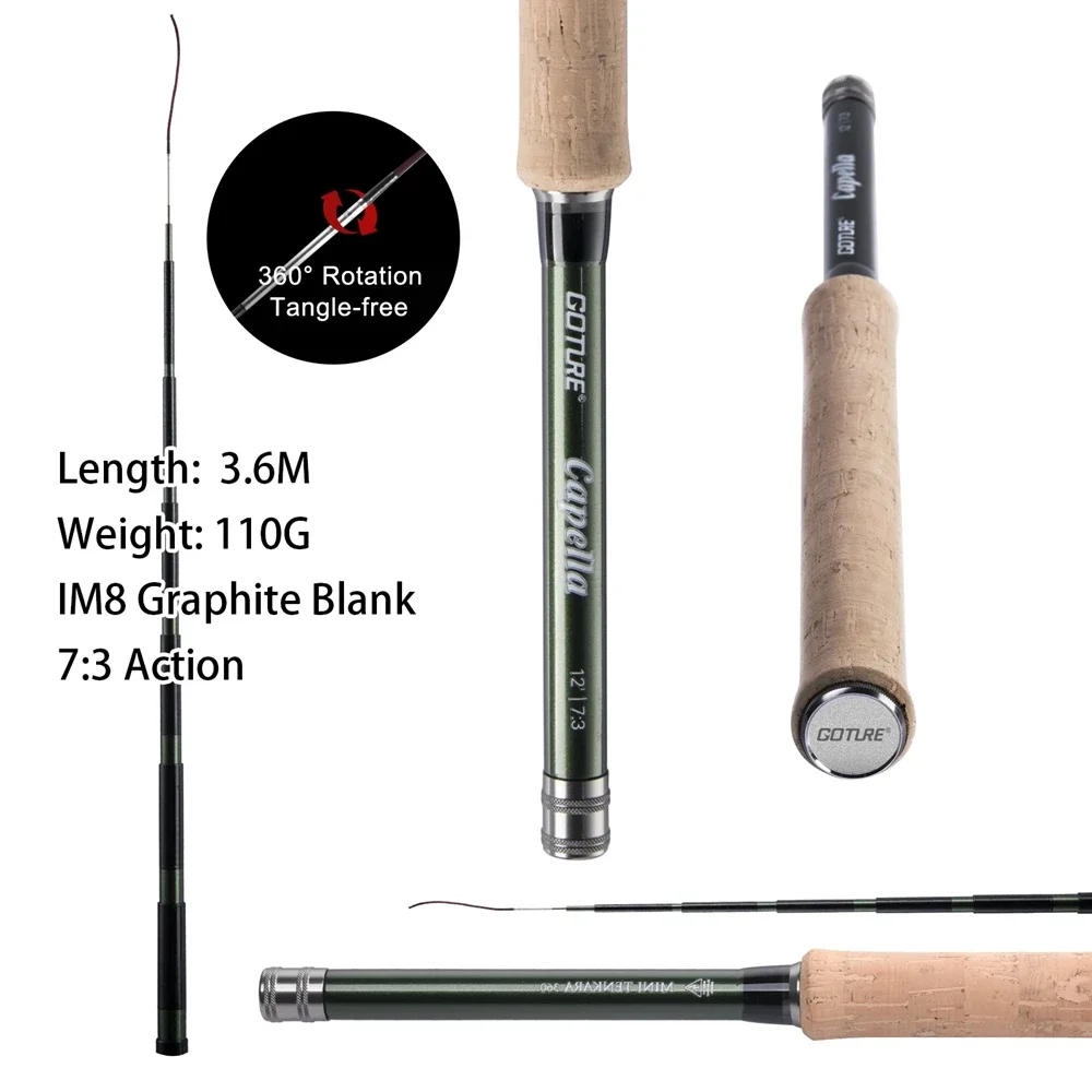 Goture 12FT Klassische Tenkara – Fishing Rod Combo Bewertung und Preis